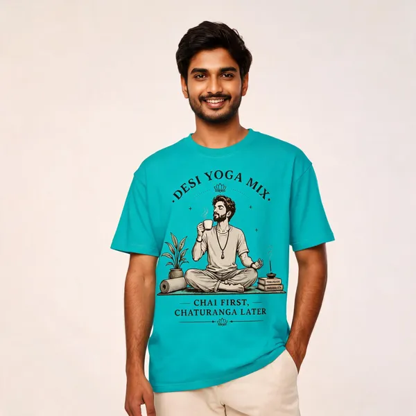 Chai_Lover_Men_T_Shirt_Aqua