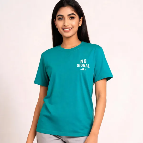 No_Signal_Unisex_T_Shirt_Aqua