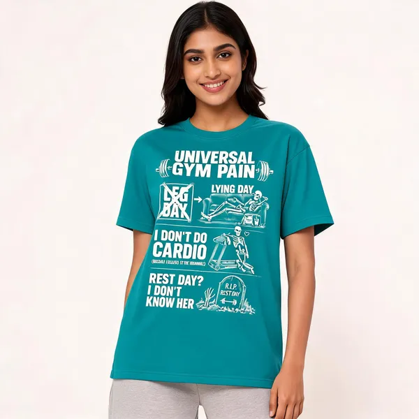 Universal_Gym_Pain_Unisex_T_Shirt_Aqua