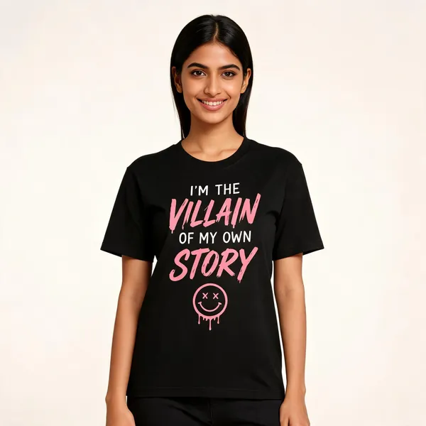 I_M_The_Villain_Unisex_T_Shirt_Black