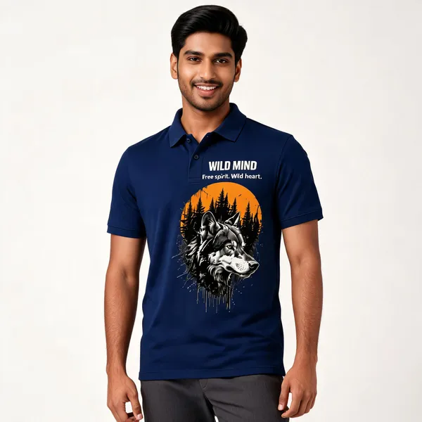 Wild_Mind_Unisex_Polo_T_Shirt_Navy