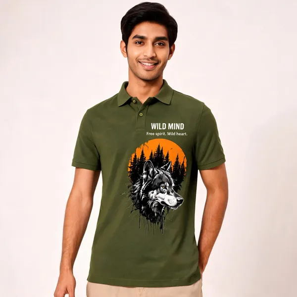 Wild_Mind_Unisex_Polo_T_Shirt_Olive_Green