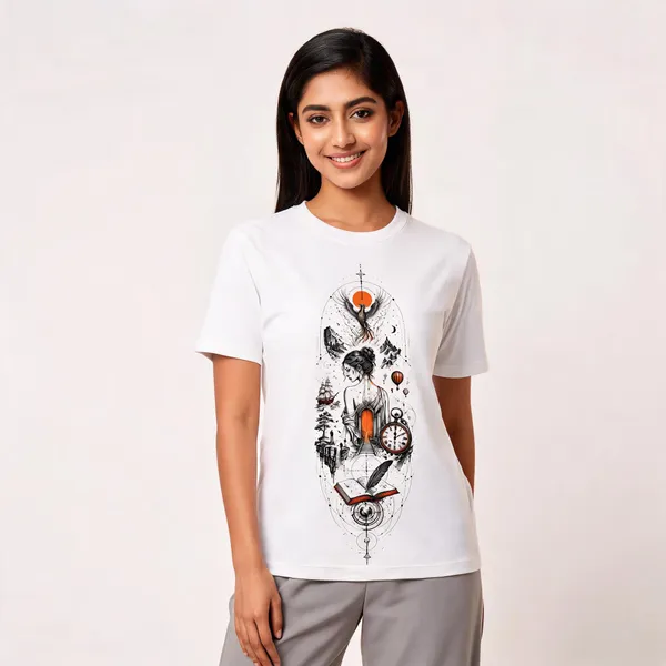 Dream_Beyond_Limits_Women_T_Shirt_White
