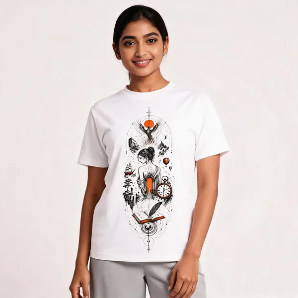 Dream_Beyond_Limits_Women_T_Shirt_White