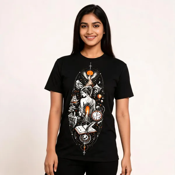 Dream_Beyond_Limits_Women_T_Shirt_Black