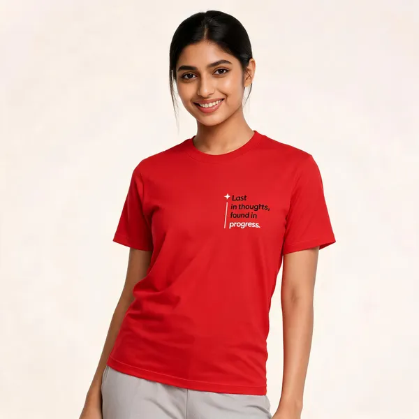 Cosmic_Zen_Unisex_T_Shirt_Red