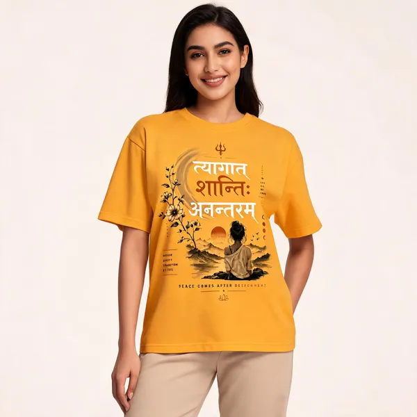 Women_T_Shirt_Mustard_Yellow