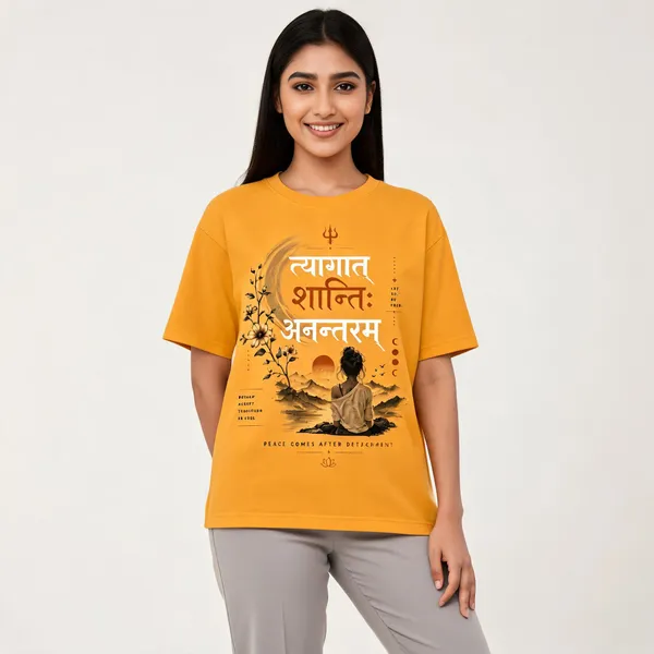 Women_T_Shirt_Mustard_Yellow
