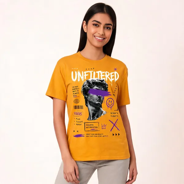 Unfiltered_Unisex_T_Shirt_Mustard_Yellow