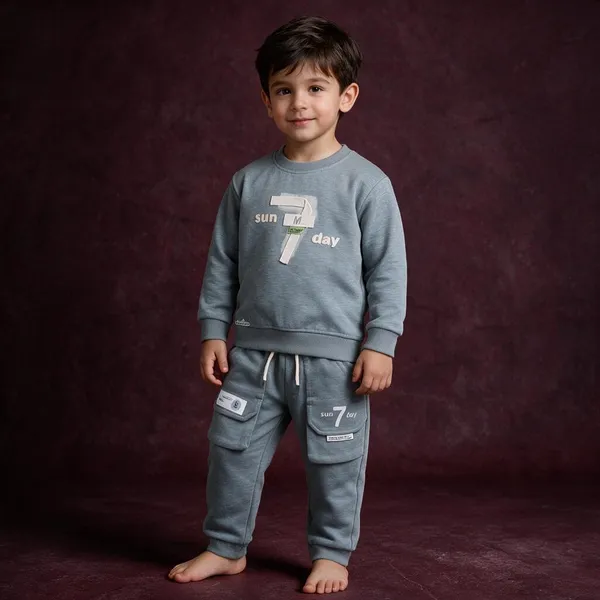 Grey_Sweatshirt_Jogger_Set_For_Kids