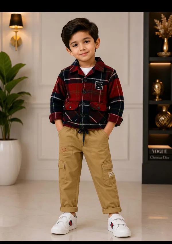 Red_Plaid_Casual_Shirt_Jacket_for_Boys