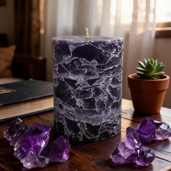 Crystal_Scented_Pillar_Candle