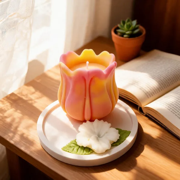 Tulip_Flower_Bud_Scented_Candle
