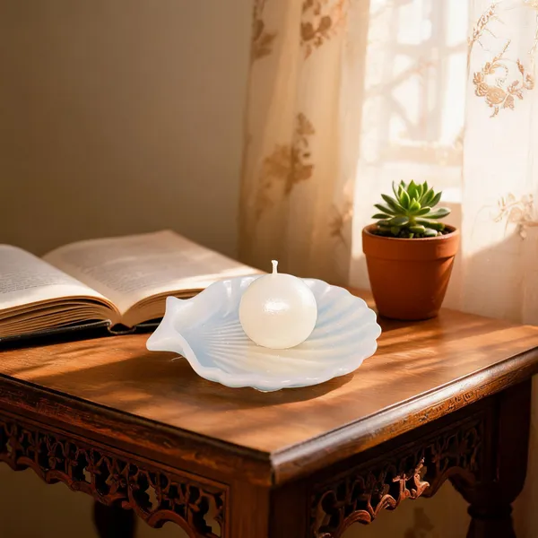 Pearl_Shell_Scented_Candle