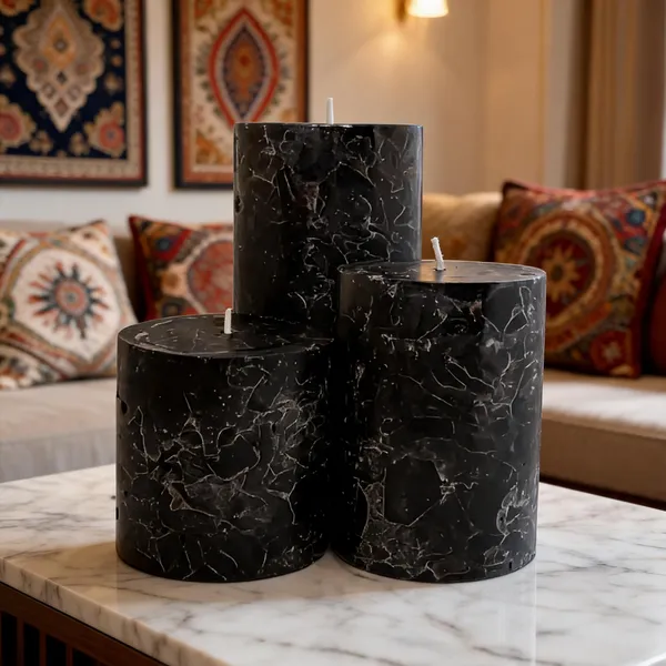 Crystal_Pillar_Candle_Set_Note_Removed_Color_Onyx_Black_Quantity_Set_Of_3_Scent_Details_Smoky_Wood_Pear_And_Marketing_Terms_Long_Lasting_Luxury_Aromatherapy