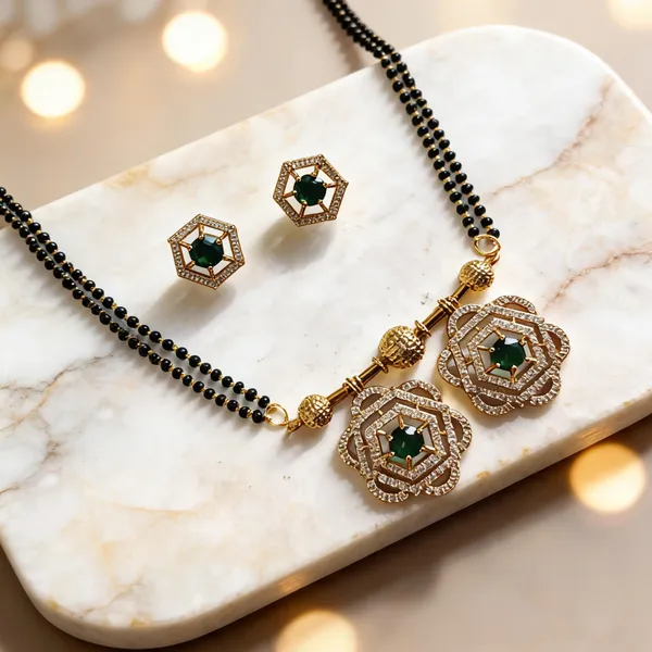 Gold_Ad_Floral_Mangalsutra_Set_For_Women