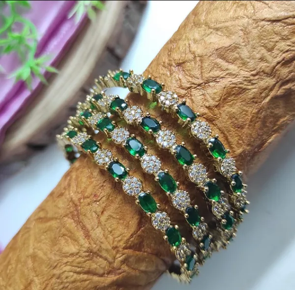 Green_Gold-Tone_Ad_Stone_Embellished_Bangle_Set_For_Women