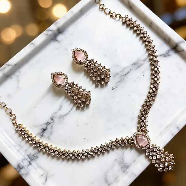 Soft_Pink_Gold-Tone_Ad_Stone_Studded_Necklace_&_Earrings_Set_For_Women