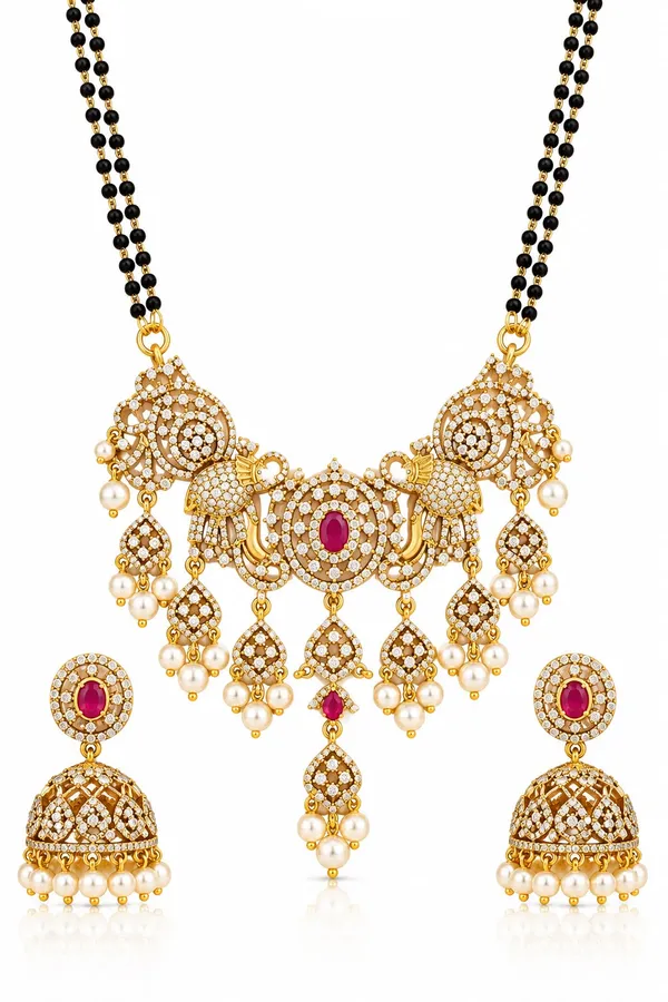 Long_Gold-Plated_AD_Mangalsutra_Set_with_Jhumka_Earrings_for_Women_|_Harmony_Trends