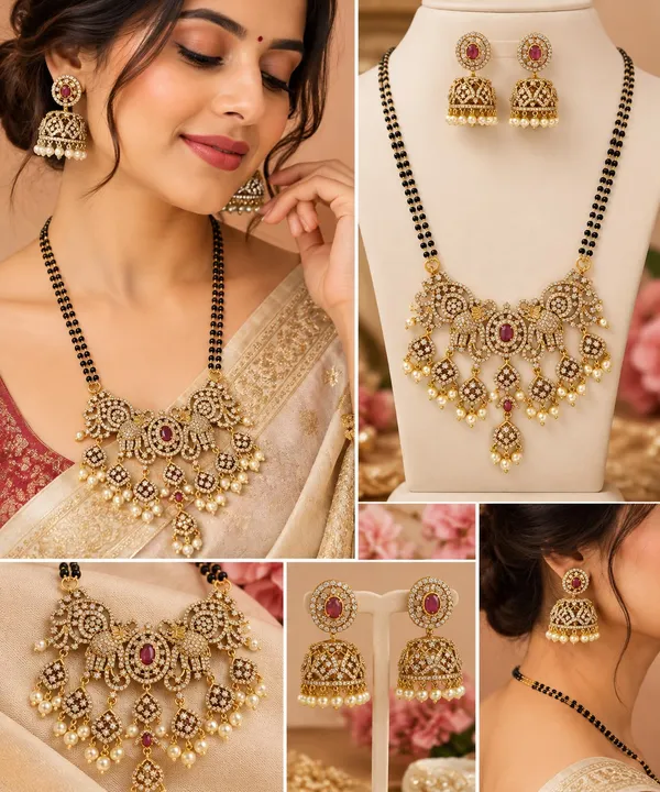 Long_Gold-Plated_AD_Mangalsutra_Set_with_Jhumka_Earrings_for_Women_|_Harmony_Trends