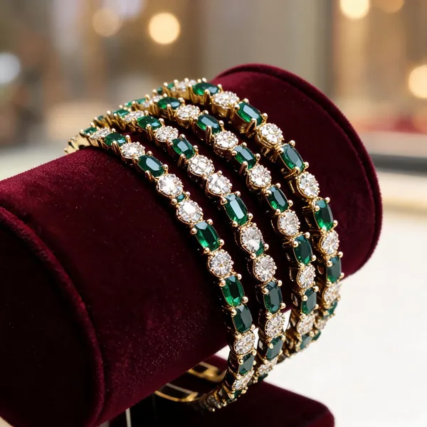 Green_Gold-Tone_Ad_Stone_Embellished_Bangle_Set_For_Women