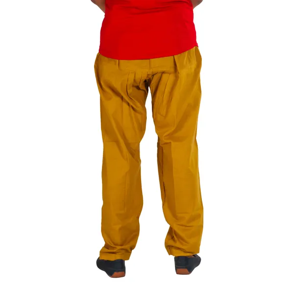 Beige_Cotton_Relaxed_Fit_Salwar_Pant_For_Women