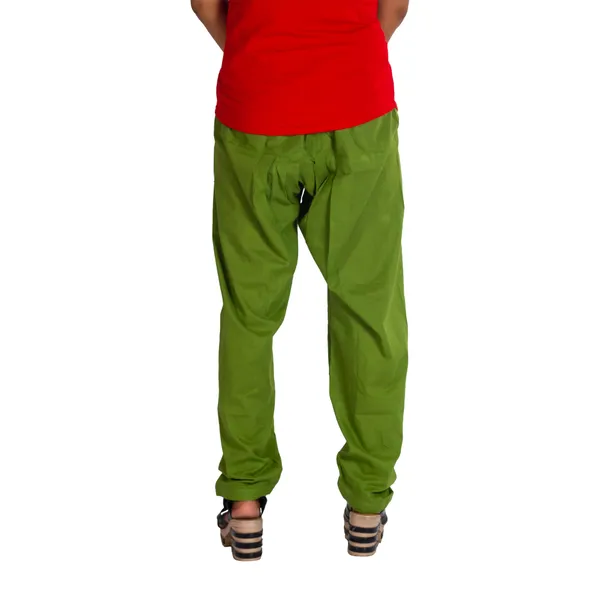 Mehendi_Green_Cotton_Relaxed_Fit_Salwar_Pant_For_Women