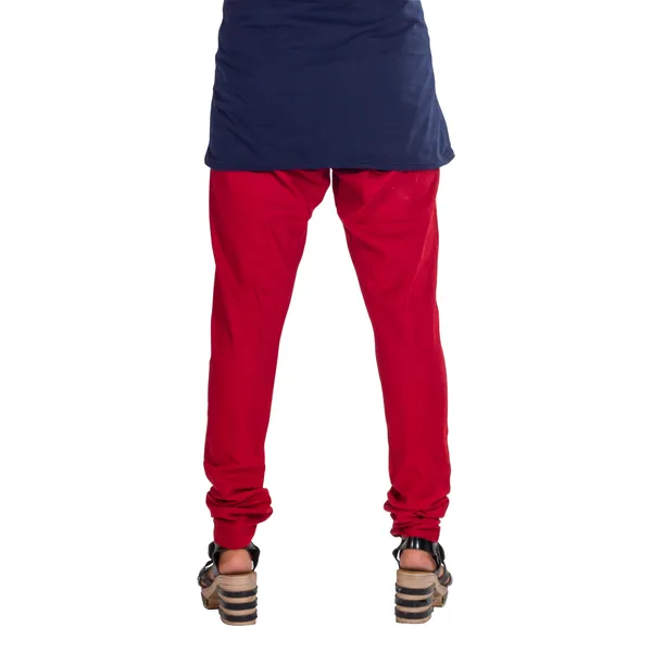 Fuchsia_Cotton_Slim_Fit_Chudidar_Pant_For_Women