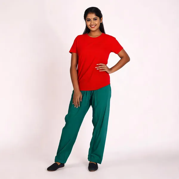 Lama_Green_Cotton_Relaxed_Fit_Salwar_Pant_For_Women