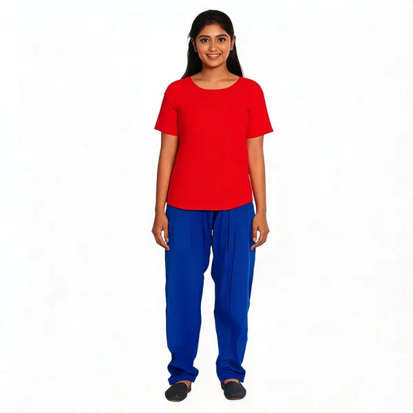 Dark_Blue_Cotton_Relaxed_Fit_Salwar_Pant_For_Women