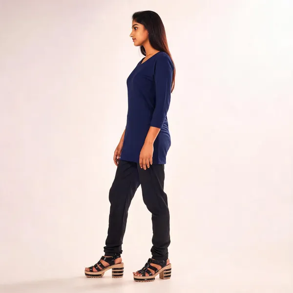 Black_Cotton_Slim_Fit_Chudidar_Pant_For_Women