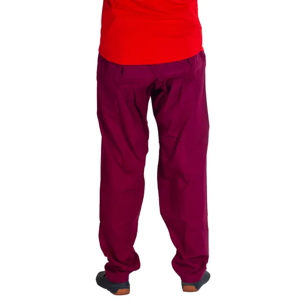 Fuchsia_Cotton_Relaxed_Fit_Salwar_Pant_For_Women