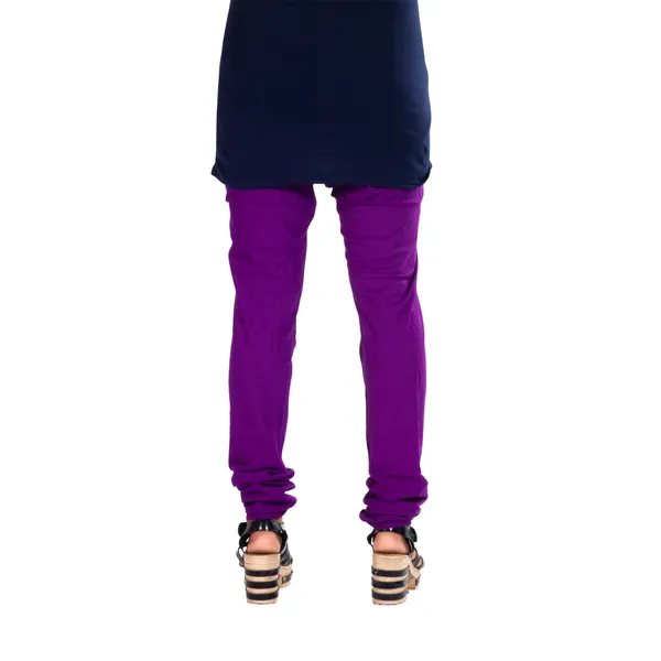 Orchid_Cotton_Gathered_Chudidar_Pant_For_Women