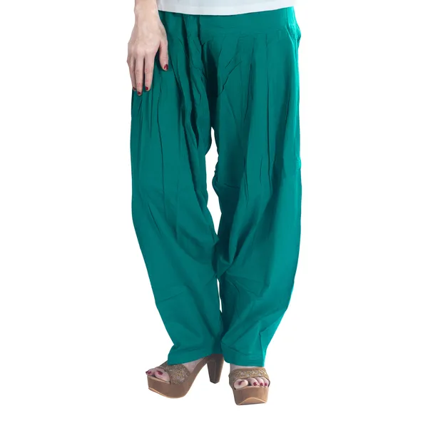 Lama_Green_Cotton_Loose_Fit_Patiala_Pant_For_Women