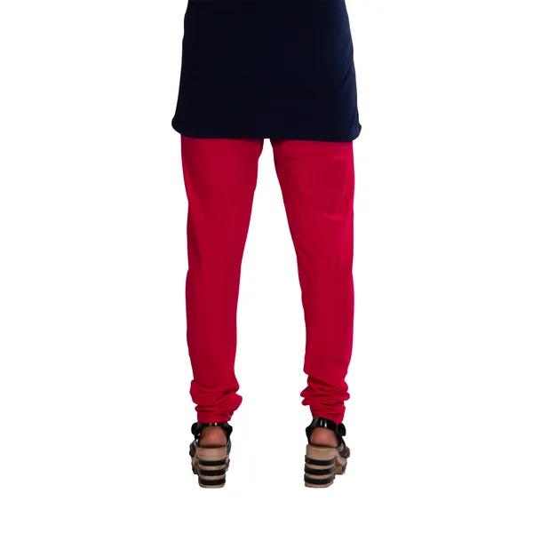 Pink_Cotton_Gathered_Chudidar_Pant_For_Women