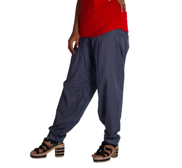 Grey_Cotton_Relaxed_Fit_Salwar_Pant_For_Women