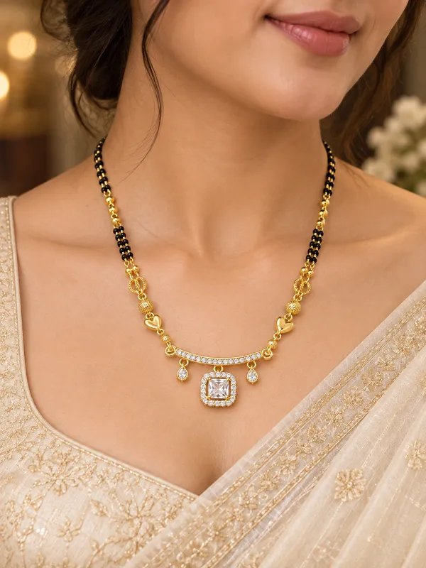 Gold_&_Black_Brass_Ad_Stone_Mangalsutra_Necklace_For_Women
