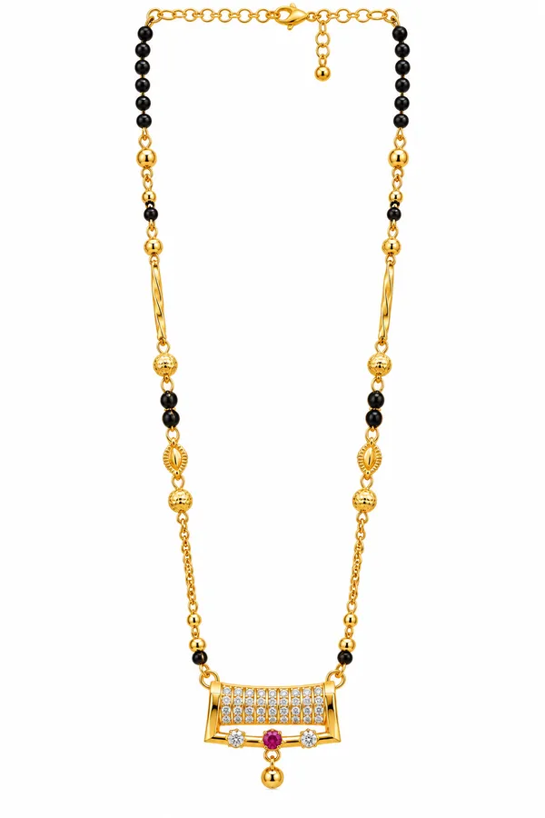Gold_&_Black_Brass_Ad_Stone_Mangalsutra_Necklace_For_Women