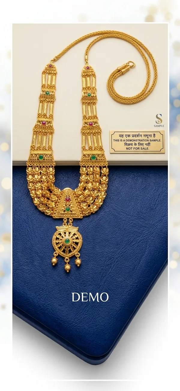 Gold_Brass_Temple_Traditional_Long_Necklace_For_Women