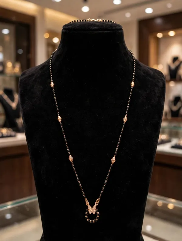 Black_Gold_Brass_Butterfly_Mangalsutra_For_Women