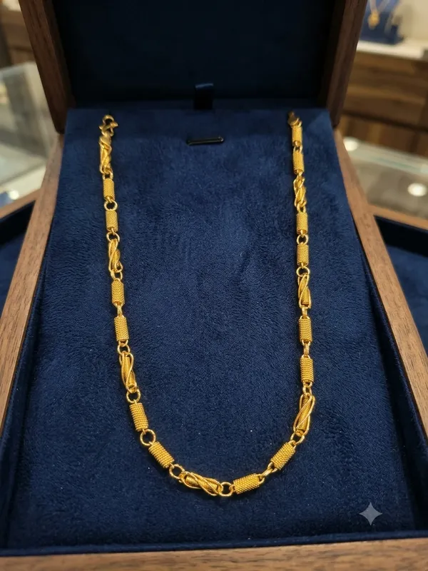 Gold_Plated_Brass_Designer_Link_Chain_Necklace_For_Men