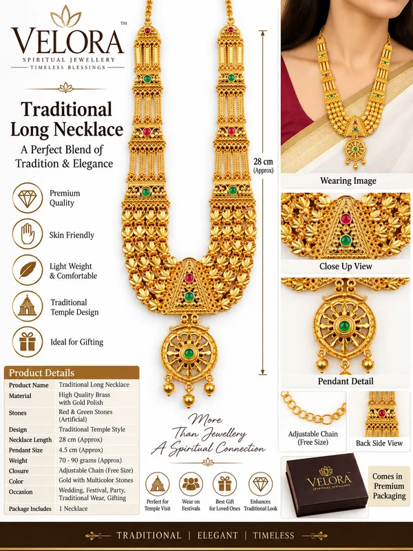 Gold_Brass_Temple_Traditional_Long_Necklace_For_Women