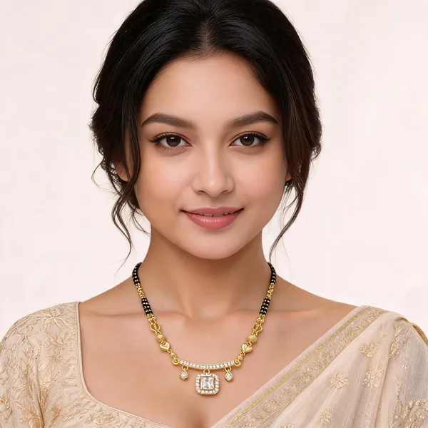 Gold_&_Black_Brass_Ad_Stone_Mangalsutra_Necklace_For_Women