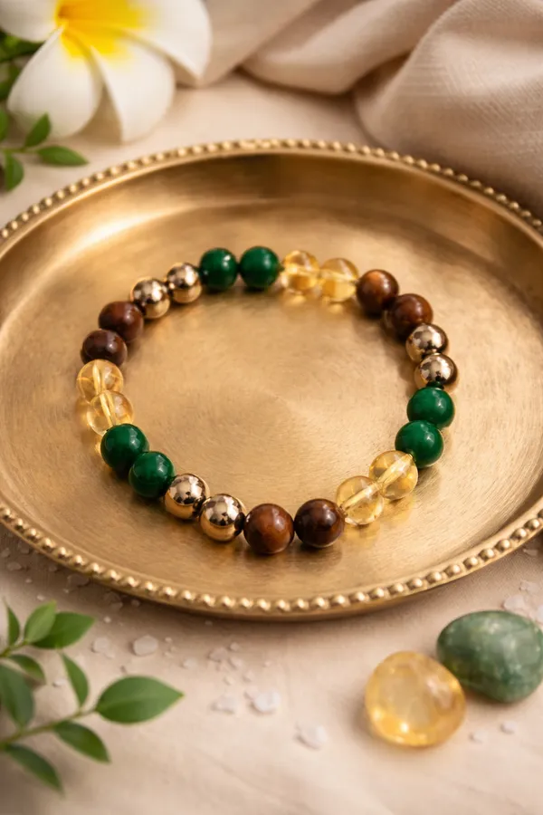 Multicolor_Crystal_Beaded_Bracelet_For_Unisex