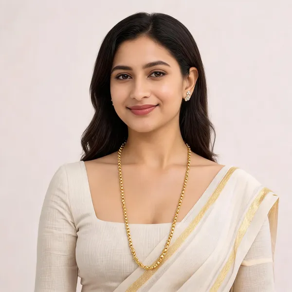 Gold_Brass_Traditional_Chain_Necklace_For_Women