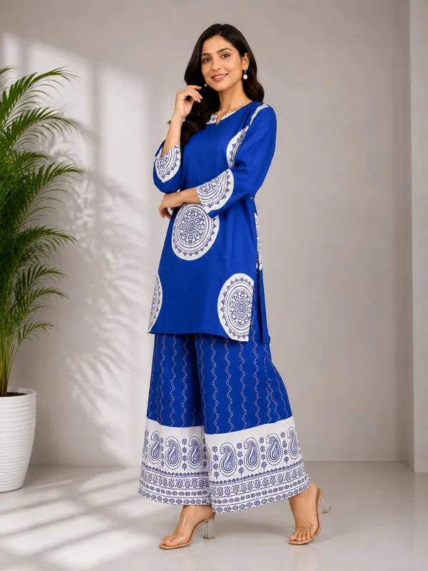 Blue_Rayon_Straight_Printed_Kurta_Palazzo_Set_For_Women