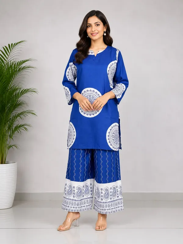 Blue_Rayon_Straight_Printed_Kurta_Palazzo_Set_For_Women