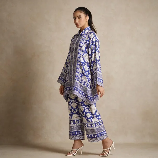 Blue_Korean_Bsy_Printed_Relaxed_Fit_Co-Ord_Set_For_Women