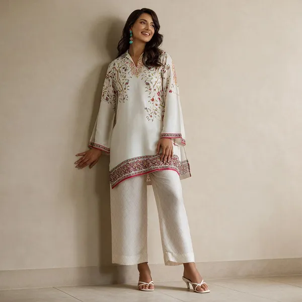 Cream_Korean_Bsy_Printed_Co-Ord_Set_For_Women
