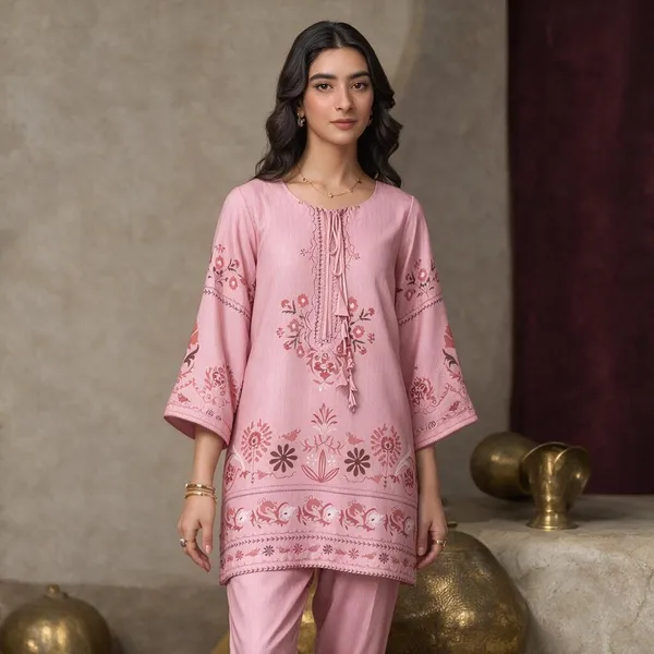 Pink_Linen_Printed_Co-Ord_Set_For_Women